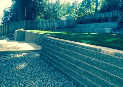 Landscaping Contractors - Allan Block wall