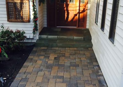 Landscaping Contractor - Foley front porch entrance